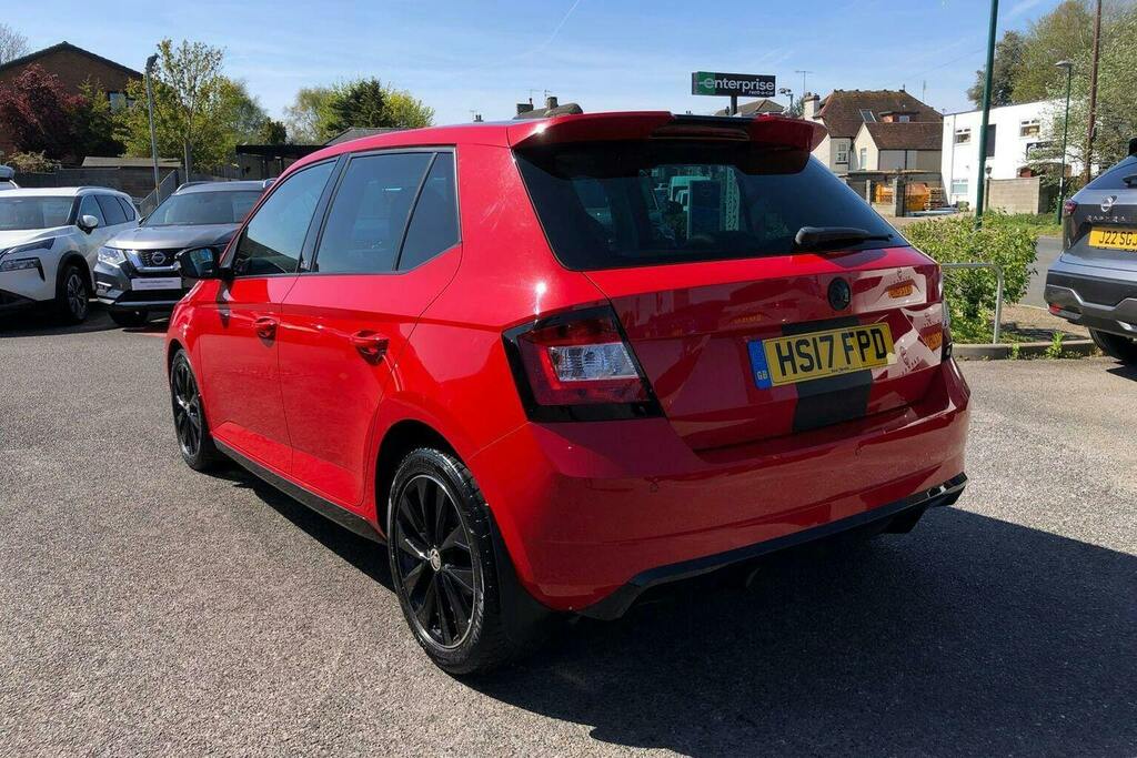 Skoda Fabia 1.0 Tsi Monte Carlo Hatchback Dsg Red #5