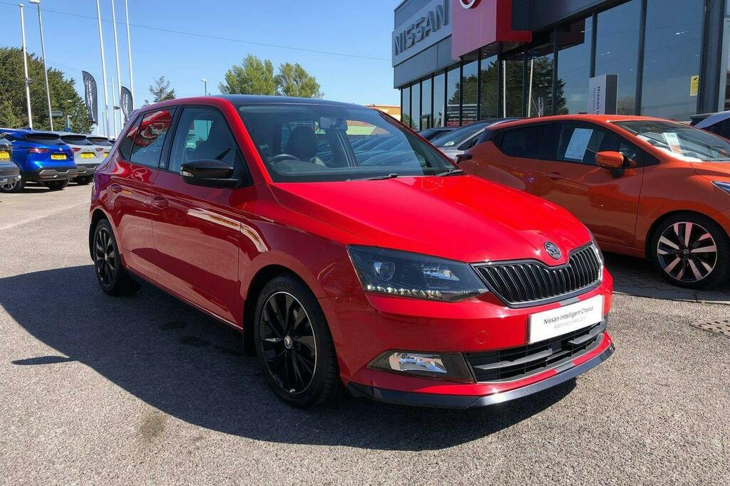 Skoda Fabia 1.0 Tsi Monte Carlo Hatchback Dsg Red