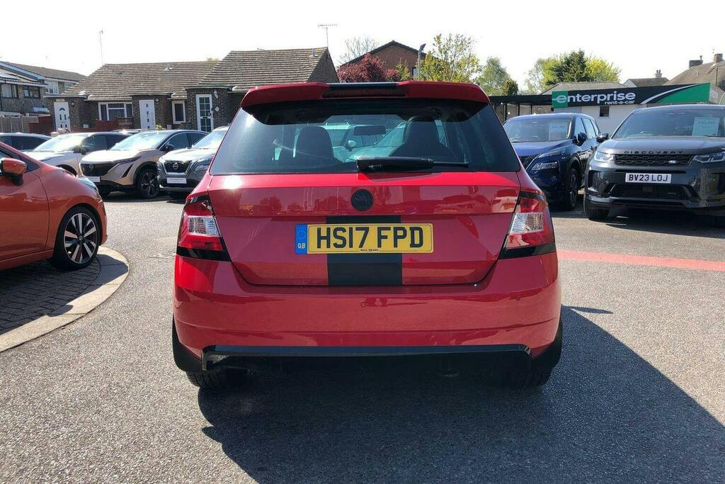 Skoda Fabia 1.0 Tsi Monte Carlo Hatchback Dsg Red #4