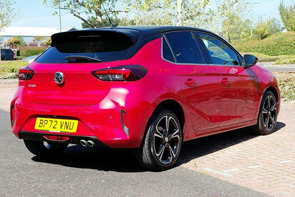 Vauxhall Corsa 1.2 Turbo Ultimate Hatchback BP72VNU Red #3