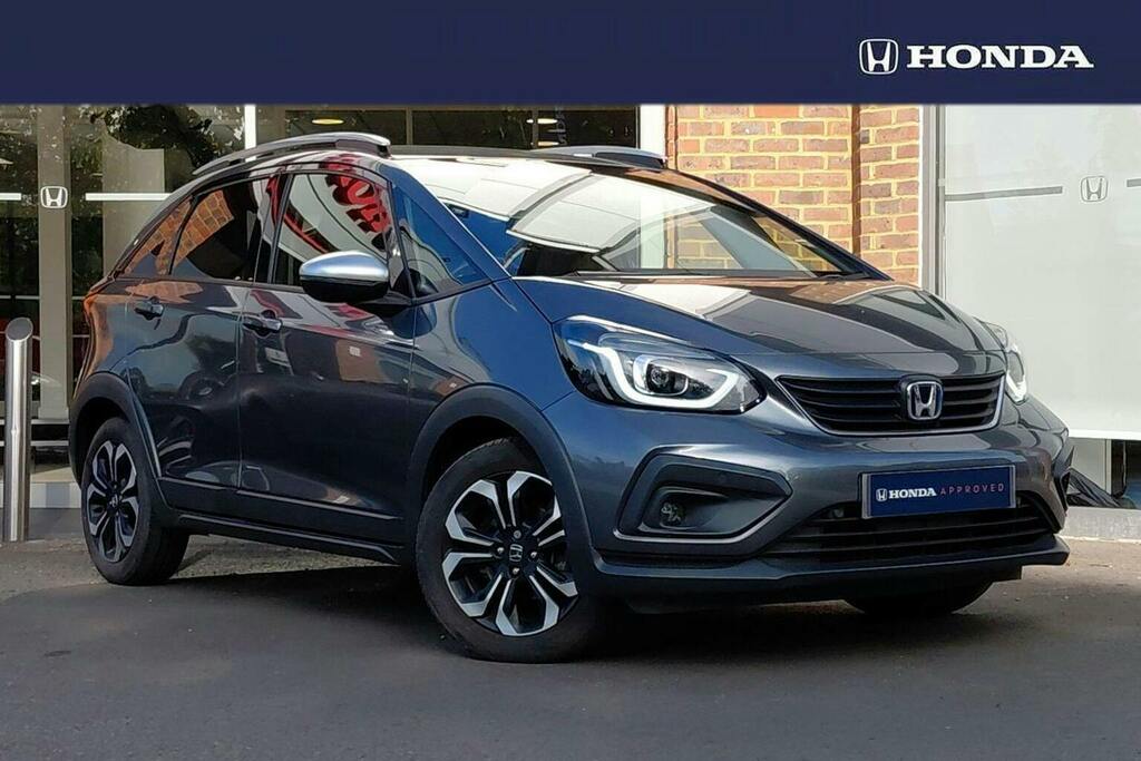 Honda Jazz 1.5 H I Mmd Crosstar Ex Hatchback Hybri Grey