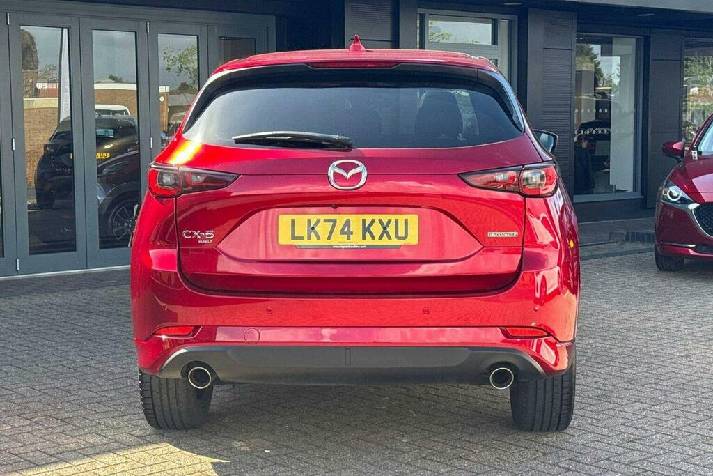 Mazda CX-5 2.5 E Skyactiv G Mhev Takumi Suv 4 Red #4