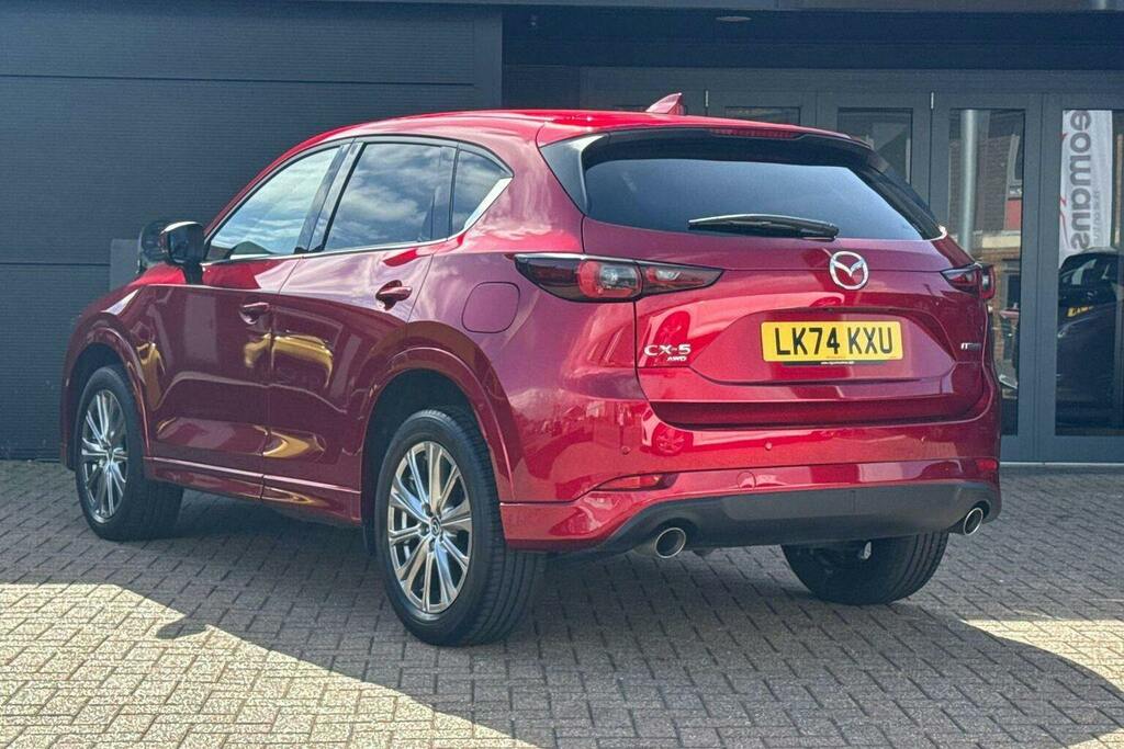 Mazda CX-5 2.5 E Skyactiv G Mhev Takumi Suv 4 Red #5