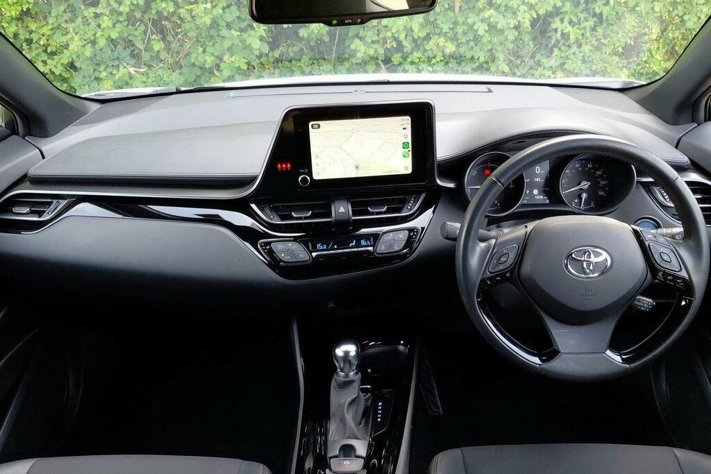 Toyota C-Hr 1.8 Vvt H Design Suv Hybrid Cvt HV23MVM White #6