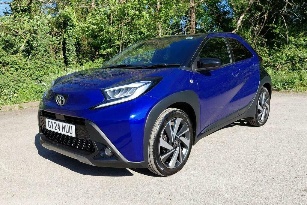 Toyota Aygo X 1.0 Vvt I Exclusive Hatchback GY24HUU Blue #3