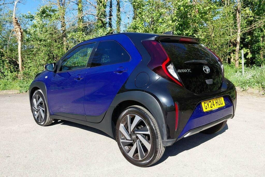 Toyota Aygo X 1.0 Vvt I Exclusive Hatchback GY24HUU Blue #4