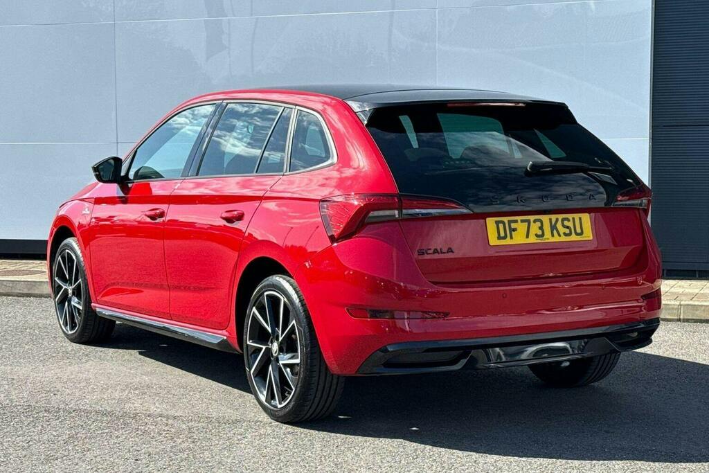 Skoda Scala 1.0 Tsi Monte Carlo Hatchback DF73KSU Red #5
