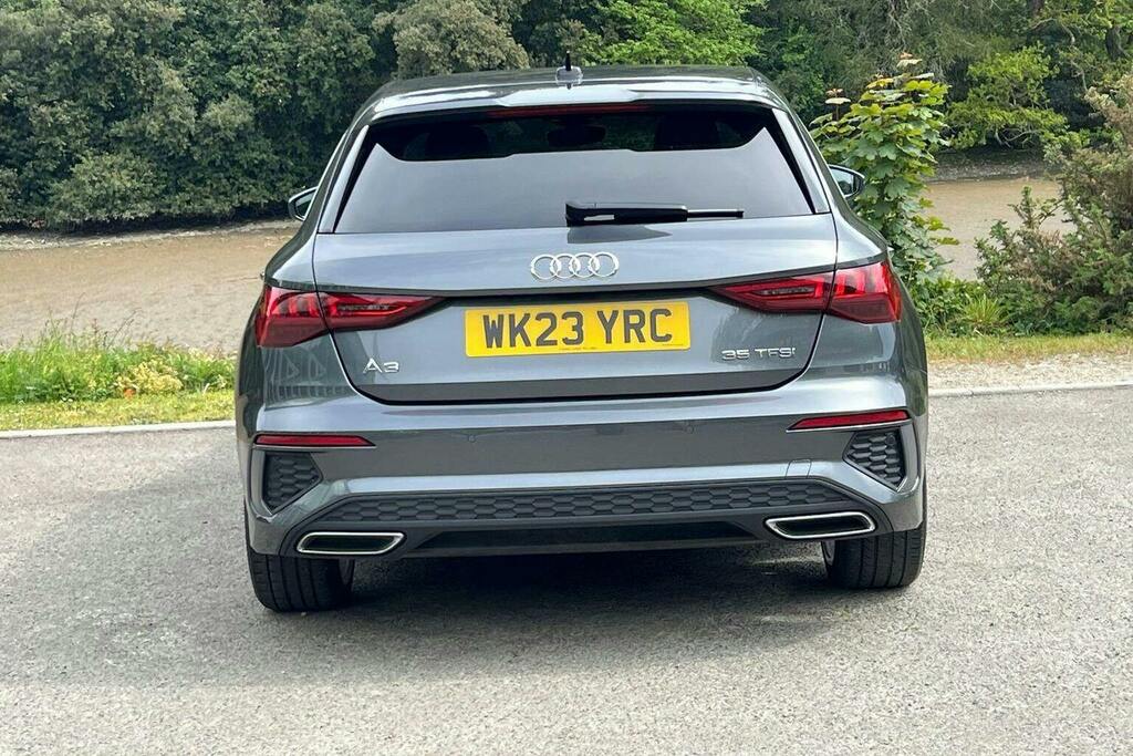 Audi A3 1.5 Tfsi 35 S Line Sportback WK23YRC Grey #4