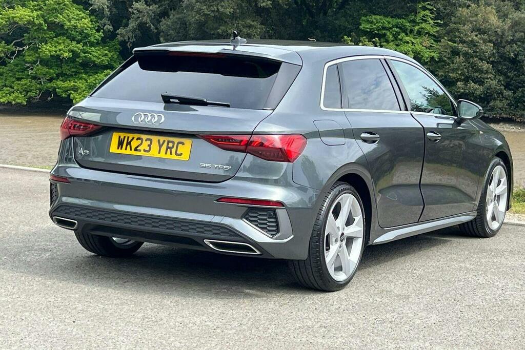 Audi A3 1.5 Tfsi 35 S Line Sportback WK23YRC Grey #3