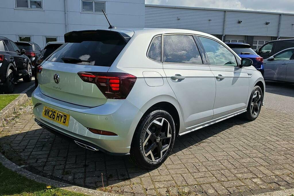 Volkswagen Polo 1.0 Tsi R-line Hatchback Dsg WK26HYB Silver #3
