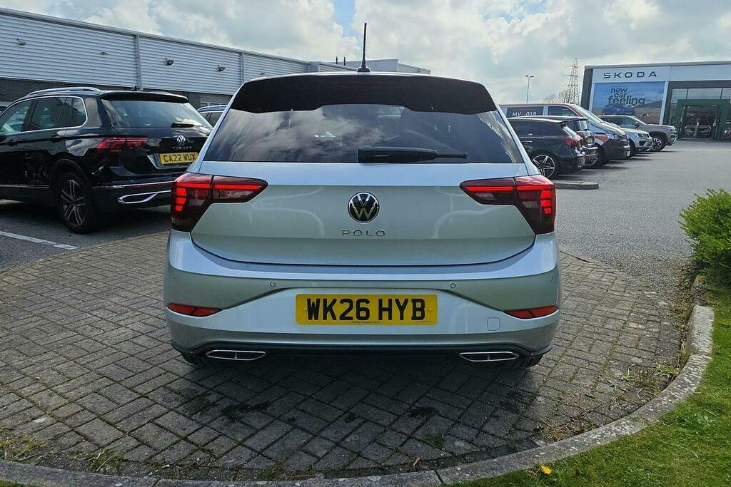 Volkswagen Polo 1.0 Tsi R-line Hatchback Dsg WK26HYB Silver #4