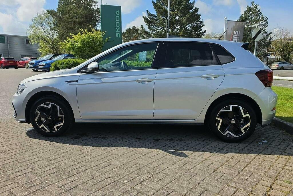 Volkswagen Polo 1.0 Tsi R-line Hatchback Dsg WK26HYB Silver #6