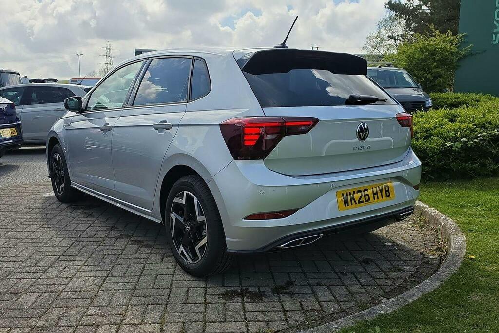 Volkswagen Polo 1.0 Tsi R-line Hatchback Dsg WK26HYB Silver #5