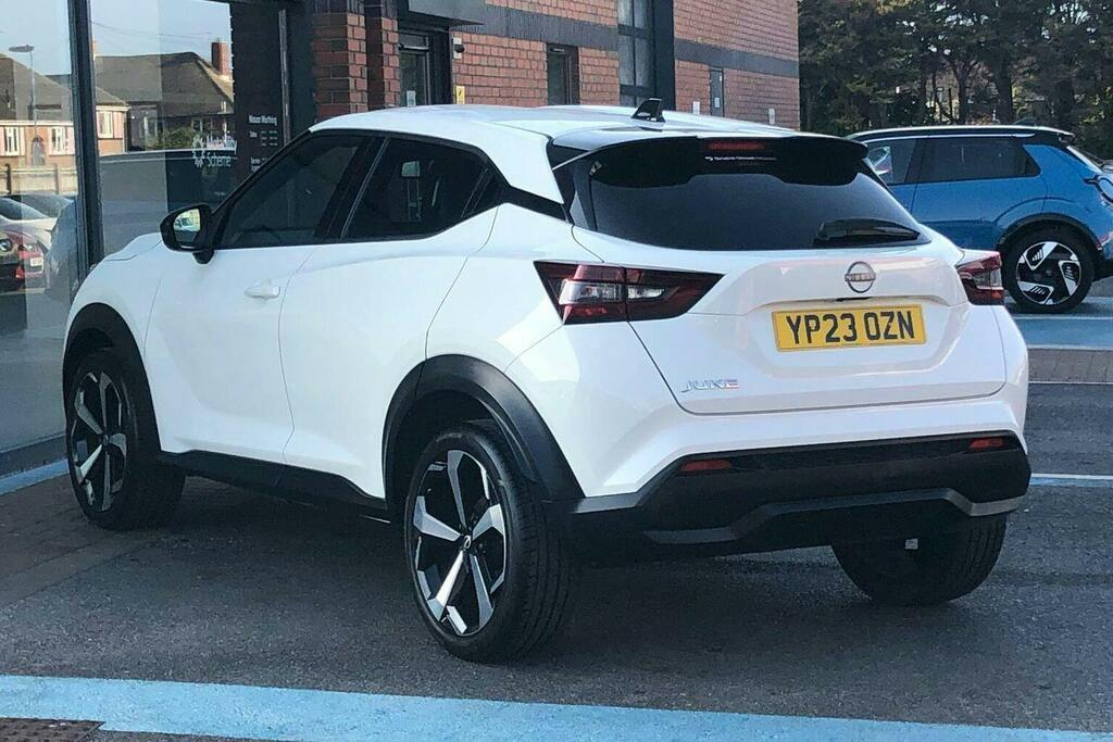 Nissan Juke 1.0 Dig T Tekna Suv Dct YP23OZN White #5