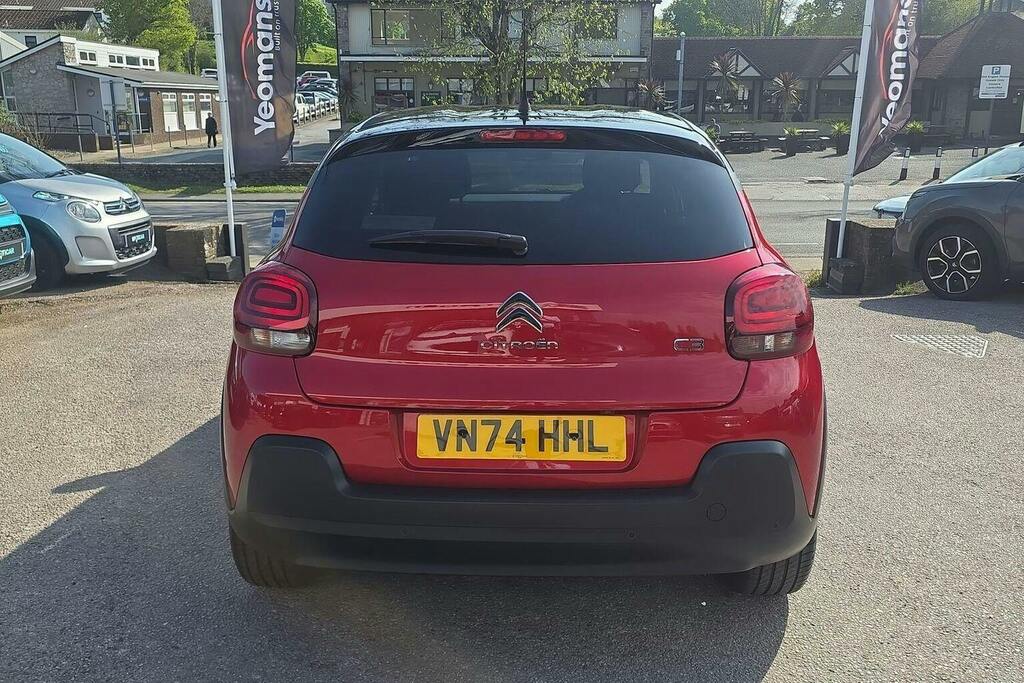 Citroen C3 1.2 Puretech Plus Hatchback VN74HHL Red #4