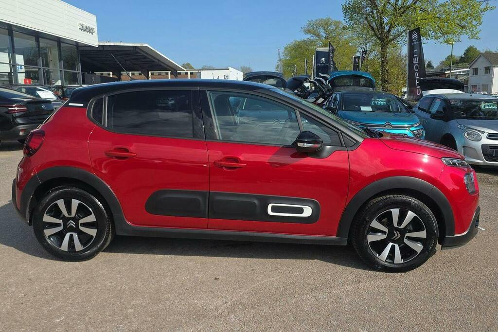 Citroen C3 1.2 Puretech Plus Hatchback VN74HHL Red #2
