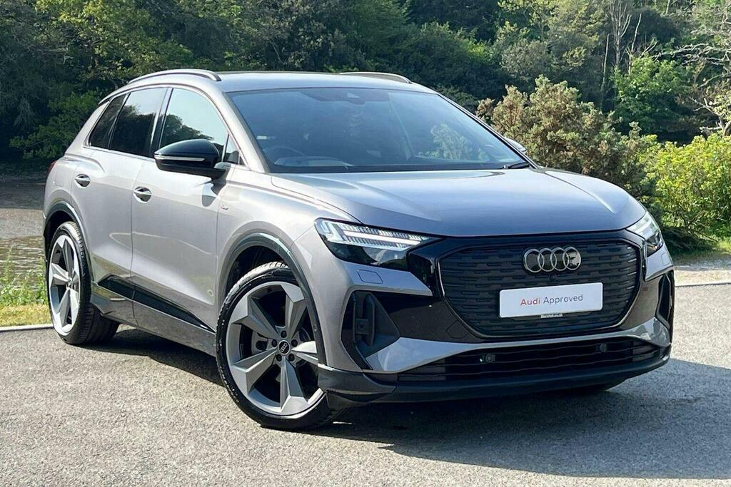 Audi Q4 E Tron 50 Black Edition Suv Quattro 82K Grey