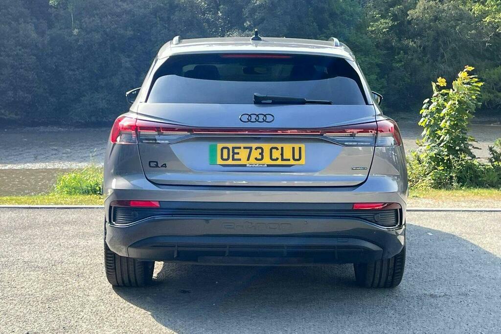 Audi Q4 E Tron 50 Black Edition Suv Quattro 82K OE73CLU Grey #4