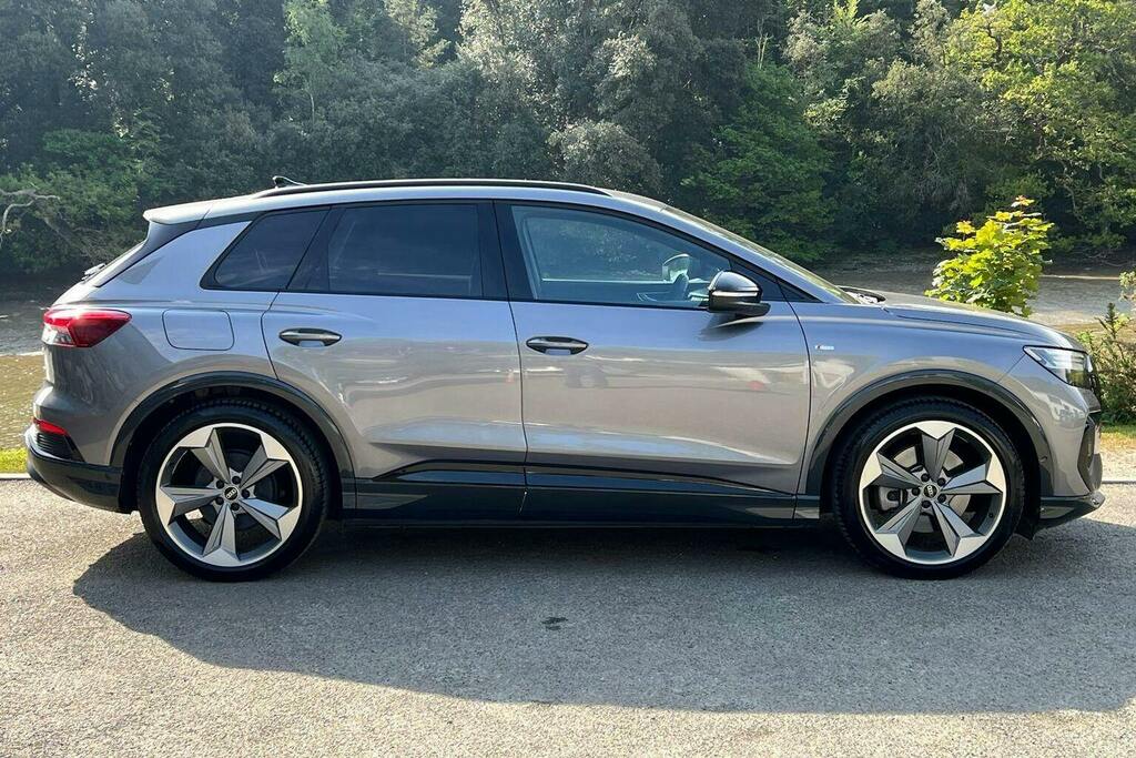 Audi Q4 E Tron 50 Black Edition Suv Quattro 82K OE73CLU Grey #2