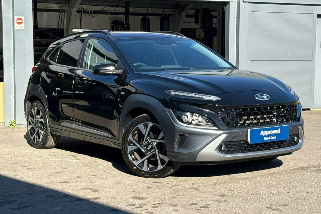 Hyundai Kona 1.0 T Gdi Mhev Premium Suv Hybrid Manua Black