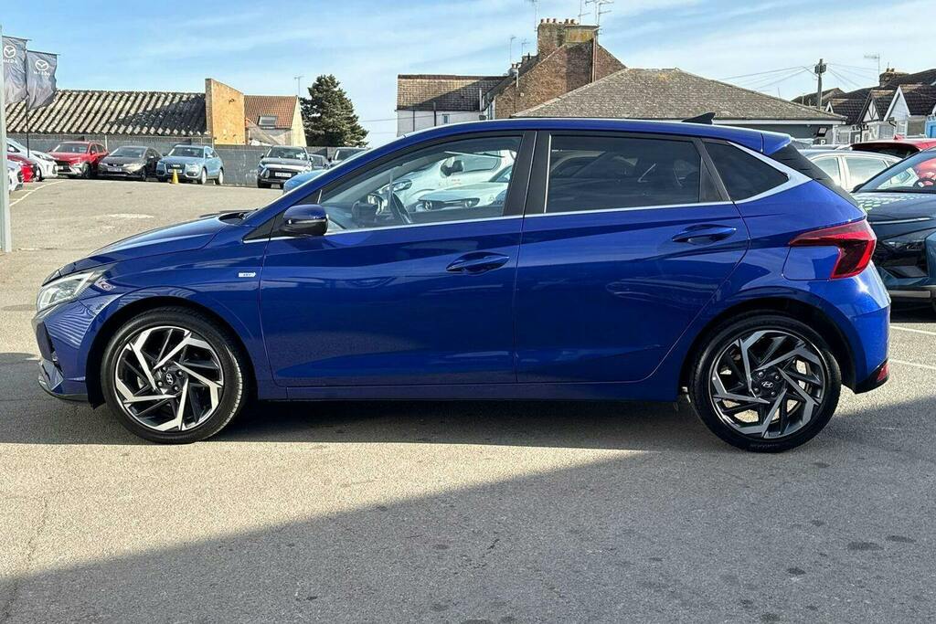 Hyundai I20 1.0 T Gdi Mhev Premium Hatchback Hybrid HV73SGZ Blue #6