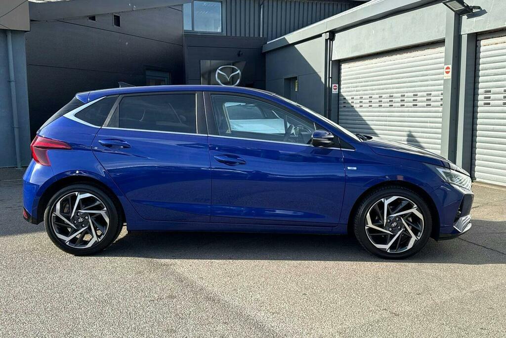 Hyundai I20 1.0 T Gdi Mhev Premium Hatchback Hybrid HV73SGZ Blue #2