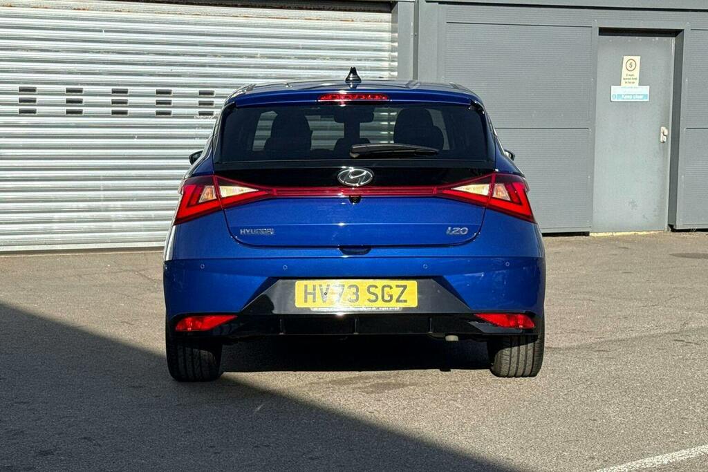 Hyundai I20 1.0 T Gdi Mhev Premium Hatchback Hybrid HV73SGZ Blue #4