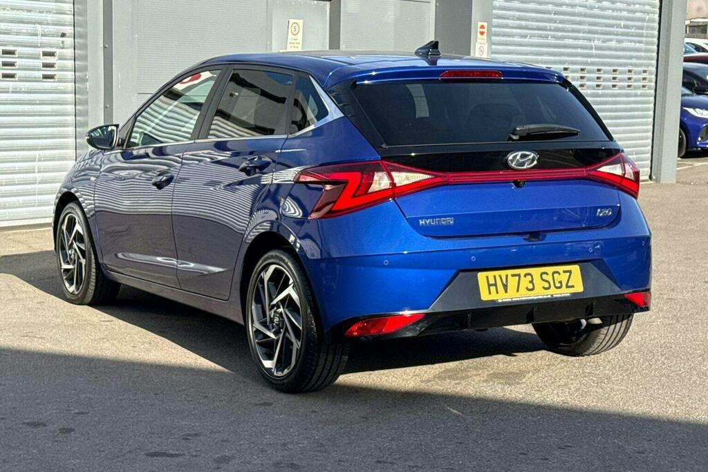 Hyundai I20 1.0 T Gdi Mhev Premium Hatchback Hybrid HV73SGZ Blue #5