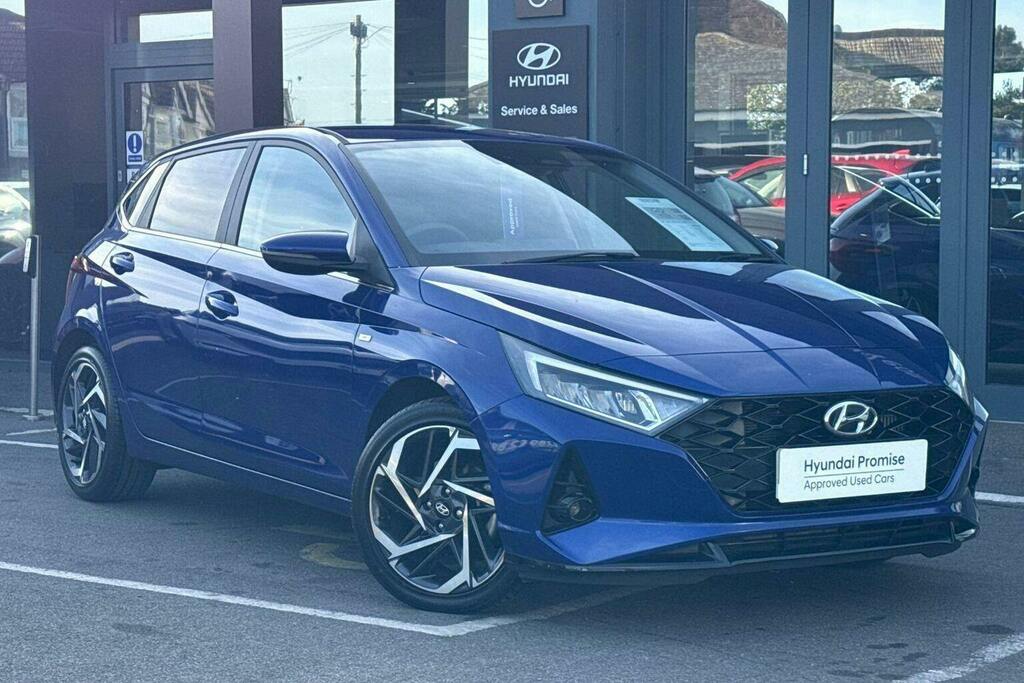 Hyundai I20 1.0 T Gdi Mhev Premium Hatchback Hybrid Blue