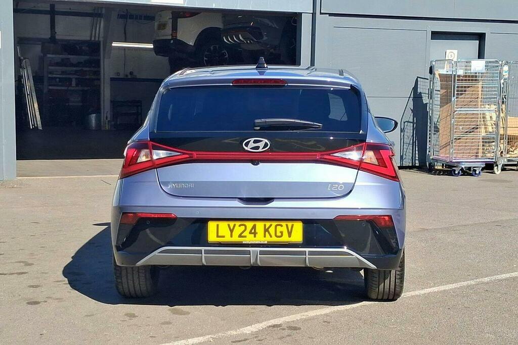 Hyundai I20 1.0 T Gdi Ultimate Hatchback Dct LY24KGV Blue #4