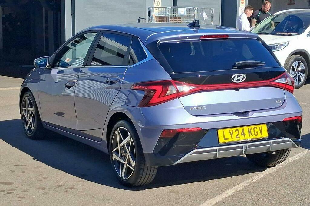 Hyundai I20 1.0 T Gdi Ultimate Hatchback Dct LY24KGV Blue #5