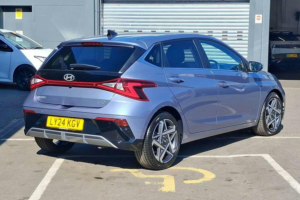Hyundai I20 1.0 T Gdi Ultimate Hatchback Dct LY24KGV Blue #3