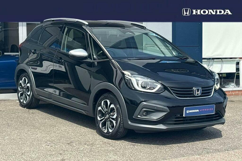 Honda Jazz 1.5 H I Mmd Crosstar Ex Hatchback Hybri Black