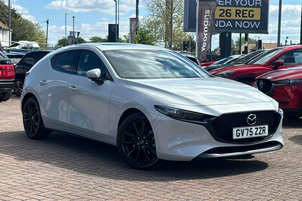 Mazda 3 2.0 E Skyactiv X Mhev Exclusive Line Hatchback White
