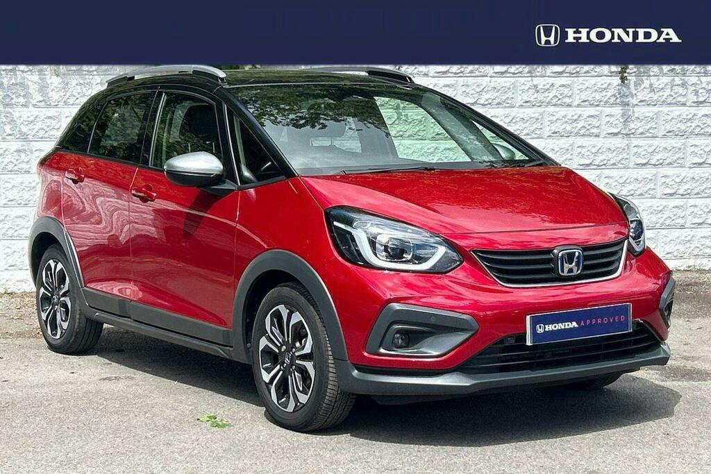 Honda Jazz 1.5 H I Mmd Crosstar Ex Hatchback Hybri Red