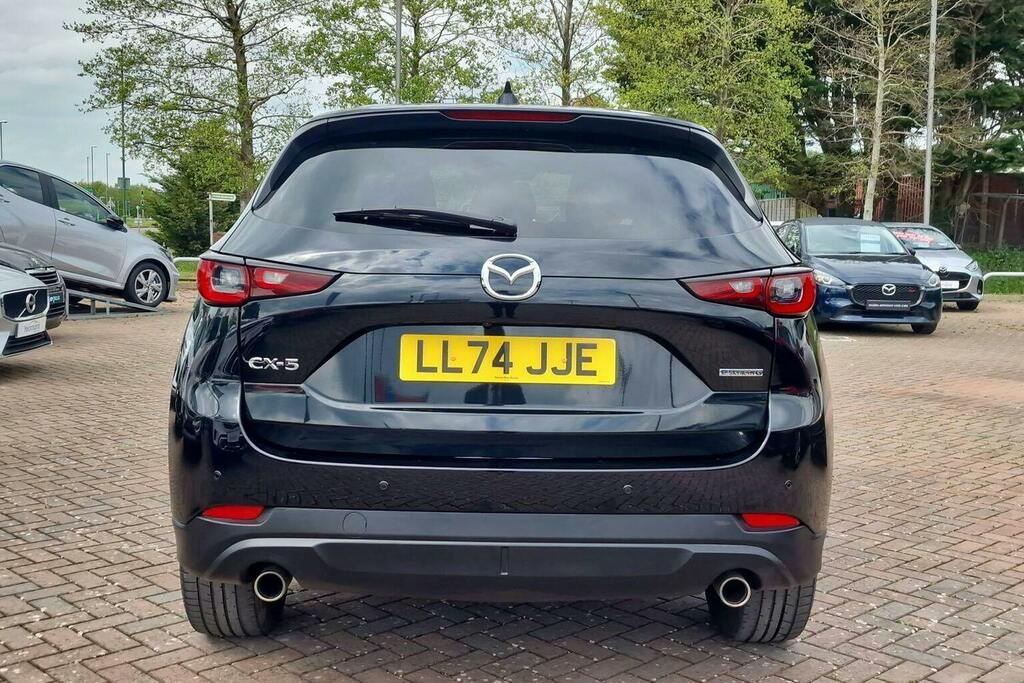 Mazda CX-5 2.0 E Skyactiv G Mhev Exclusive Line Suv Petro LL74JJE Black #4
