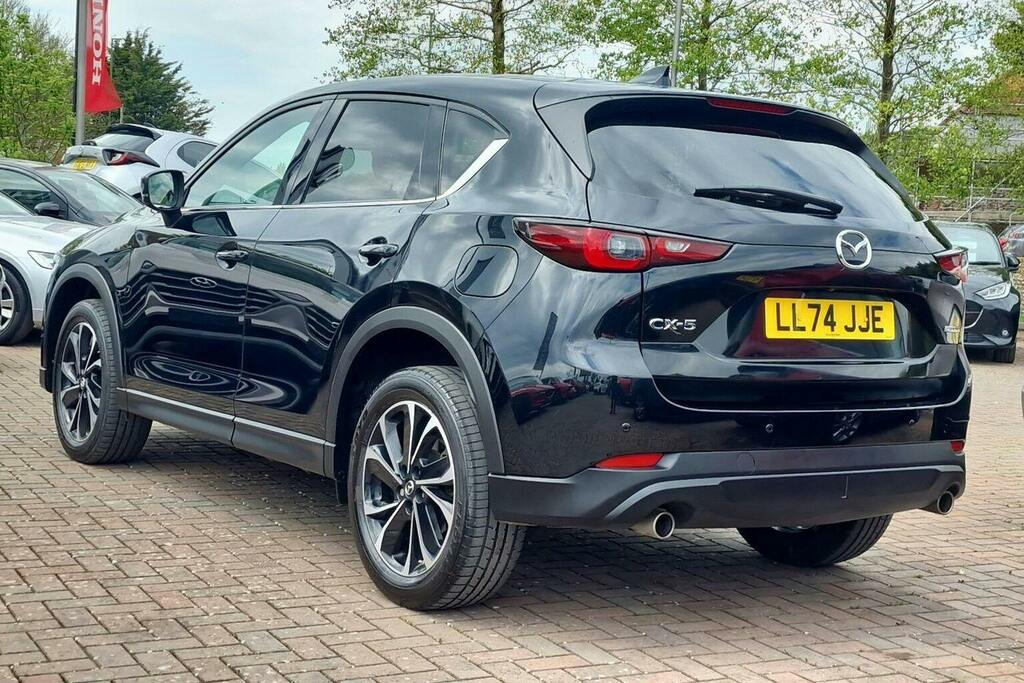 Mazda CX-5 2.0 E Skyactiv G Mhev Exclusive Line Suv Petro LL74JJE Black #5