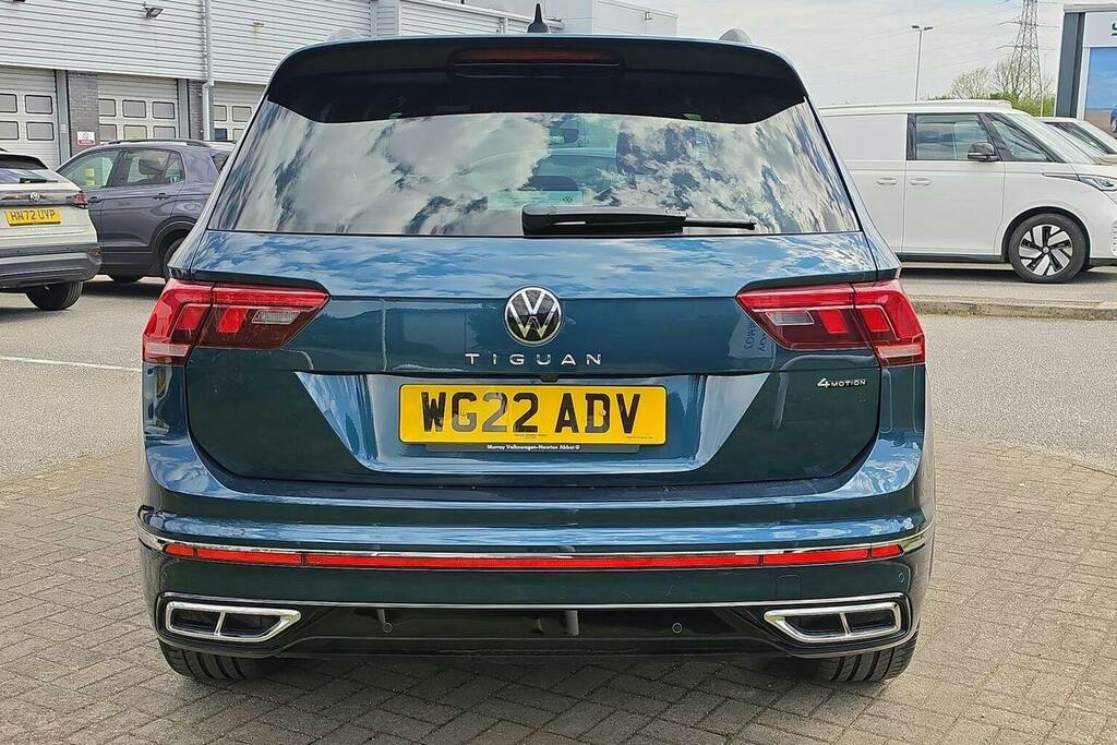 Volkswagen Tiguan 2.0 Tsi R-line Suv Dsg 4Motion WG22ADV Blue #4
