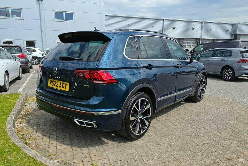 Volkswagen Tiguan 2.0 Tsi R-line Suv Dsg 4Motion WG22ADV Blue #3