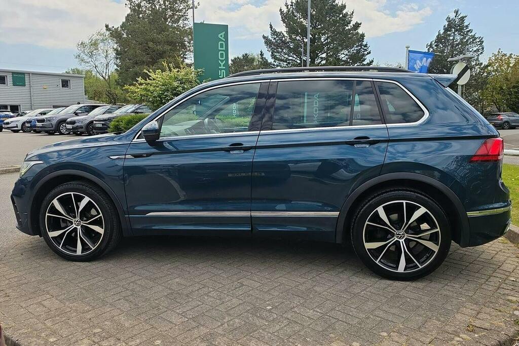 Volkswagen Tiguan 2.0 Tsi R-line Suv Dsg 4Motion WG22ADV Blue #6