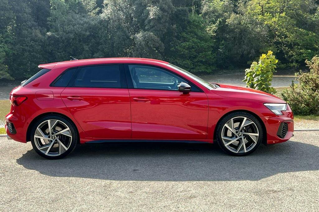 Audi S3 2.0 Tfsi Black Edition Sportback S Tron GX73XPL Red #2
