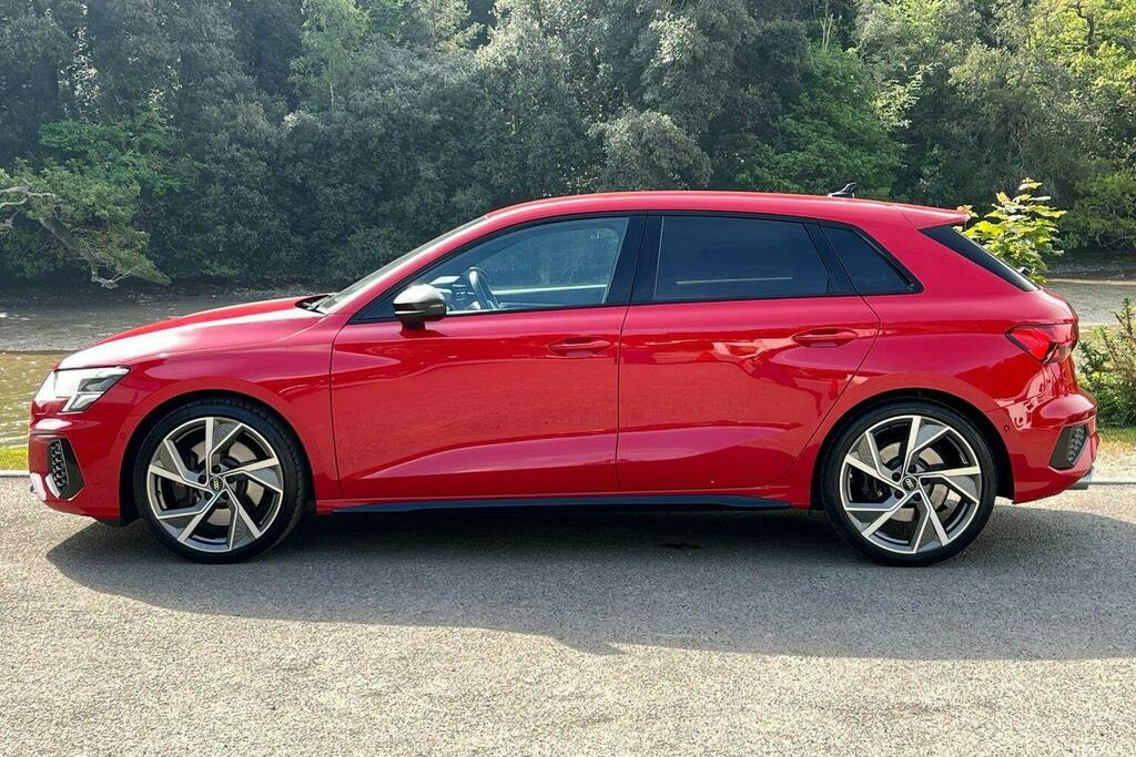 Audi S3 2.0 Tfsi Black Edition Sportback S Tron GX73XPL Red #6