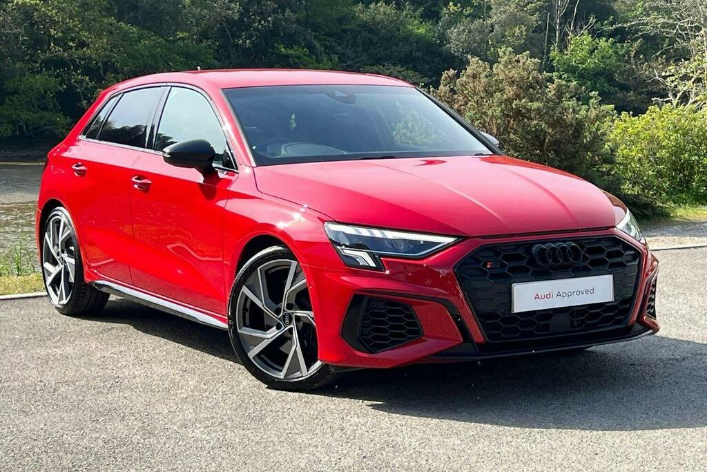 Audi S3 2.0 Tfsi Black Edition Sportback S Tron Red