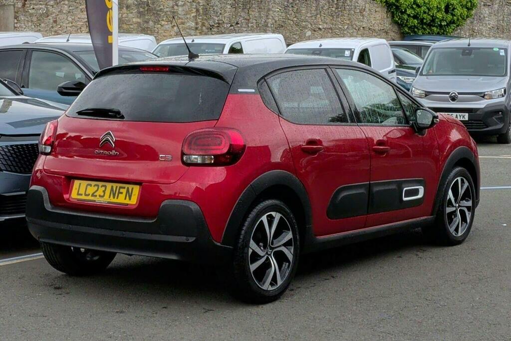 Citroen C3 1.2 Puretech Shine Plus Hatchback Manua LC23NFN Red #3