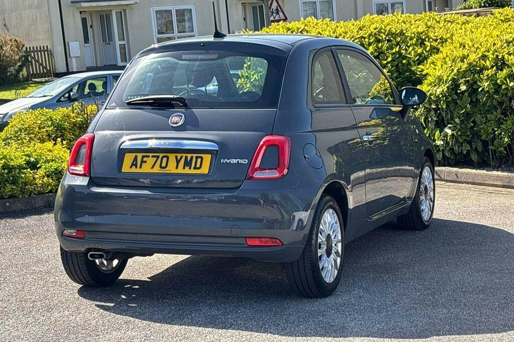 Fiat 500 1.0 Mhev Lounge Hatchback AF70YMD Grey #3