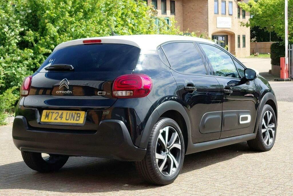 Citroen C3 1.2 Puretech Max Hatchback MT24UNB Black #3