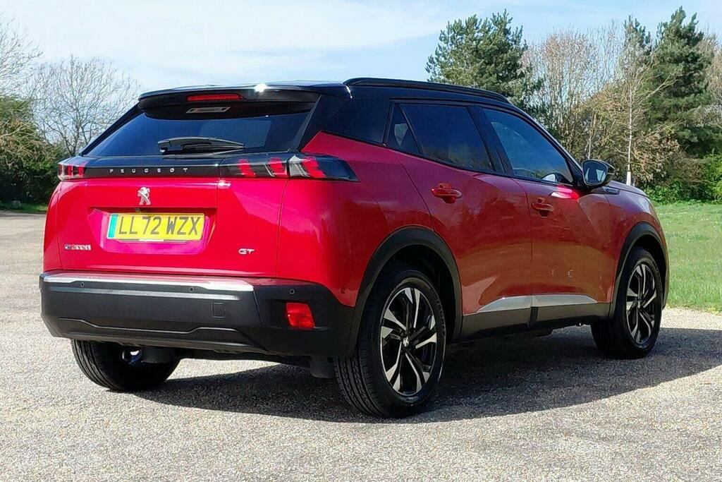 Peugeot e-2008 50Kwh Gt Suv LL72WZX Red #3