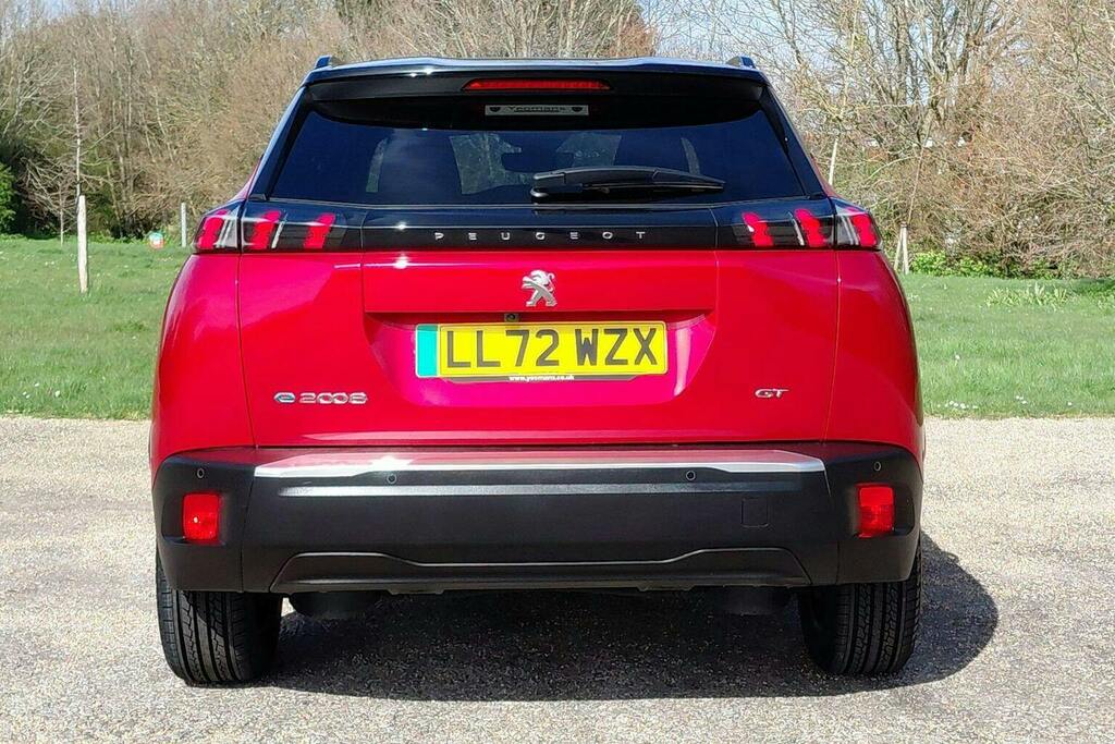 Peugeot e-2008 50Kwh Gt Suv LL72WZX Red #4