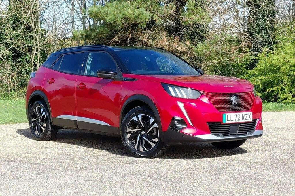 Peugeot e-2008 50Kwh Gt Suv Red