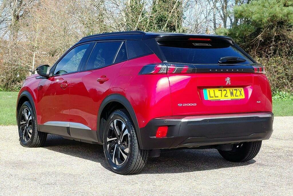 Peugeot e-2008 50Kwh Gt Suv LL72WZX Red #5